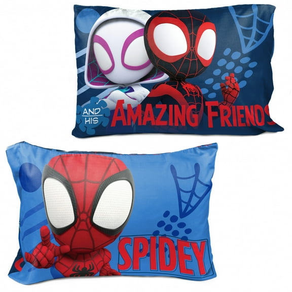 Marvel Spidey and His Amazing Friends Team Spidey 1 Pack Pillowcase