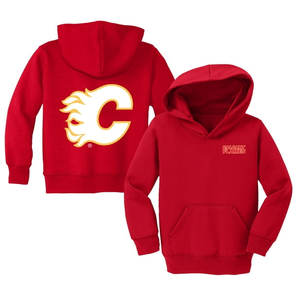 Toddler Chad & Jake Red Calgary Flames Pullover Hoodie
