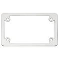 thumbnail image 1 of Cruiser Accessories 77030 Motorcycle License Plate Frame Neo, Chrome, 1 of 1