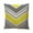 D, variant on Yellow and Gray Throw Pillow Covers, 18 x 18 Inches Modern Abstract Black Grey Stripes Gray White Acrylic Bold Decorative Pillow Cases Home Decor Square Pillowcases