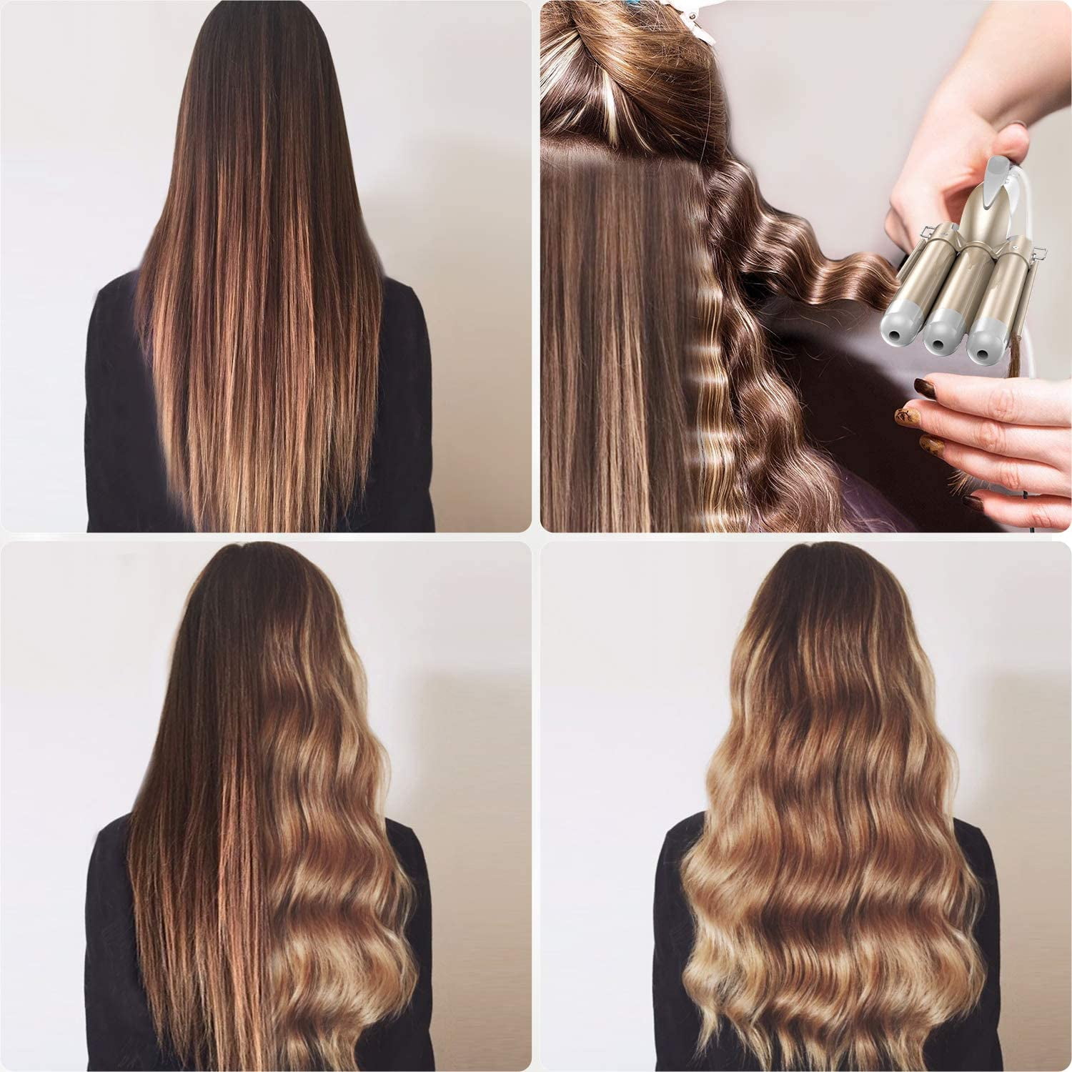 curling iron for beach waves short hair