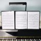 thumbnail image 1 of 6 Páginas Música de Almacenamiento de Chapa, Carpeta de Partituras, Para Guitarra de Piano Impermeable, 1 of 7