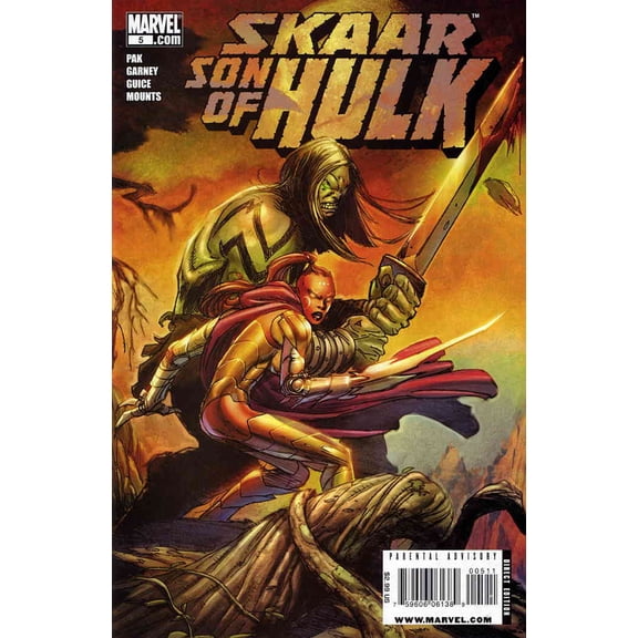 Skaar: Son of Hulk #5 VF ; Marvel Comic Book