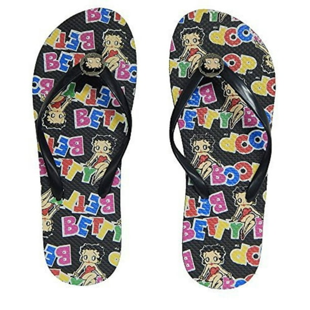  Betty  Boop  Betty  Boop  Women s Flip Flop Sandal  Thong 