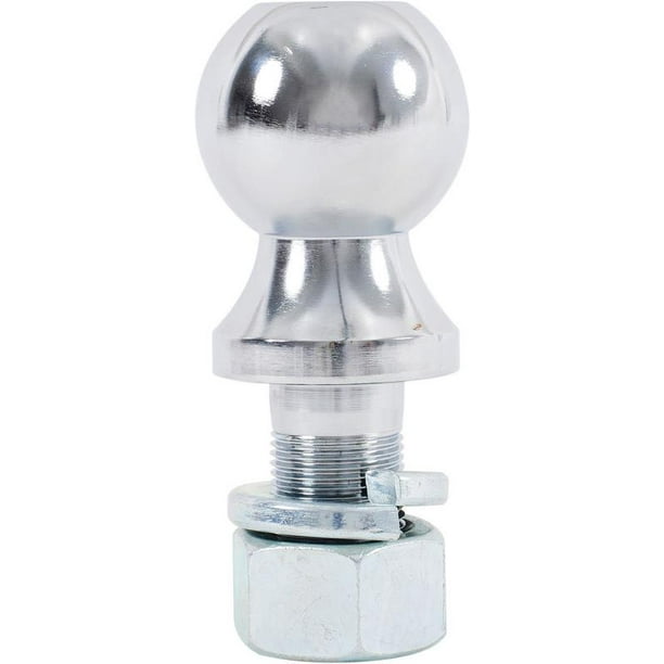 Hampton 5666 Trailer Hitch Ball, 2 in Ball, 1 in Dia x 2 in L, 5000 lb