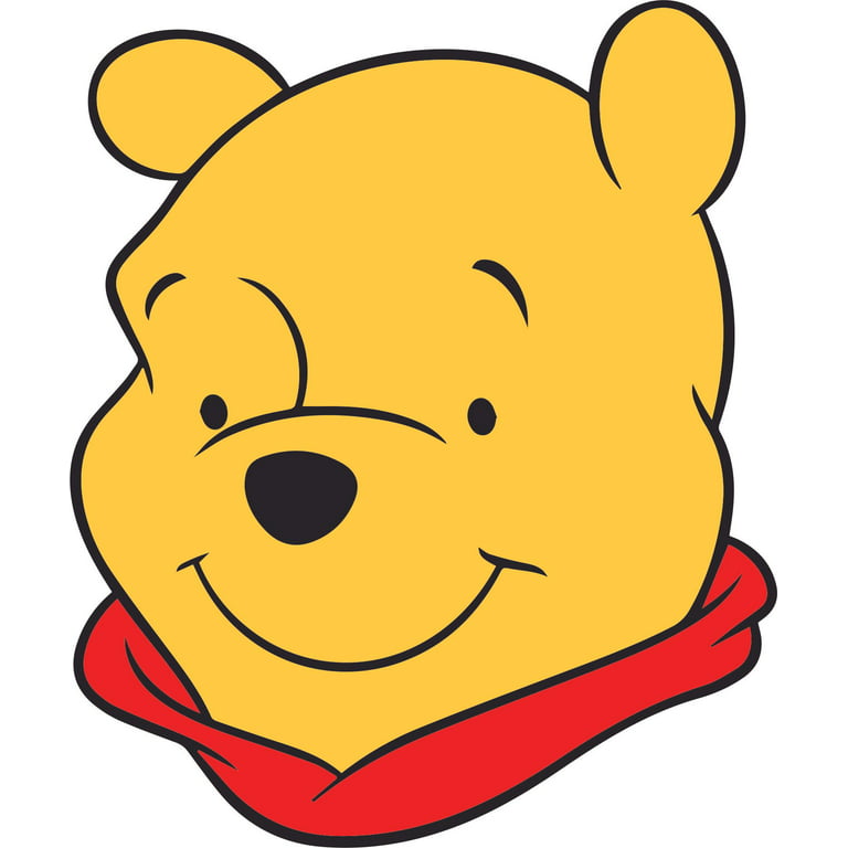 Happy Smile Winnie the Pooh Sticker, Zazzle