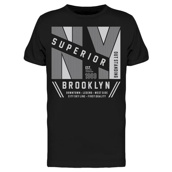 Brooklyn Superior Cool Design T-Shirt Men -Image by Shutterstock, Male Medium