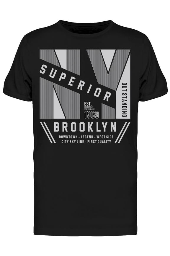 Brooklyn Superior Cool Design T-Shirt Men -Image by Shutterstock, Male Large