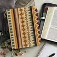 thumbnail image 4 of FOR U DESIGNS Aztec Tribal Bible Cases for Woman Casual Bible Carrying Case for Men with Strap Bible Bag Tote Bag Size Large Stylish PU Bible Bag for Bible Lover for Bible Study Religious, 4 of 7