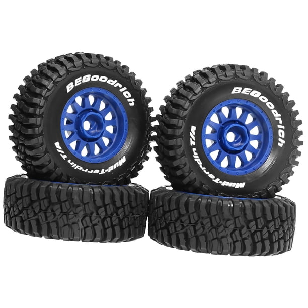 Lot de 4 roues et pneus de camion RC à l'échelle 1/10 12 mm avec tournevis hexagonal 1/10 échelle RC Monster Truck pour voiture télécommandée 1/10 Lot de 4 roues et pneus de camion RC à l'échelle 1/10 12 mm avec tournevis hexagonal 1/10 échelle RC Monster Truck pour voiture télécommandée 1/10
