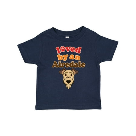 

Inktastic Airedale Terrier Dog Lover Gift Toddler Boy or Toddler Girl T-Shirt