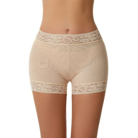 YOTMKGDO Shorts for Women  Bladder Control Underwear for Women  Women Shaper Padded Butt Lifter Panty Butt Hip Enhancer Hip Shapewear Underwear   Ladies Underwear Panties (Beige  XL)