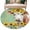 Yellow Green, variant on 3'x5' Rug for Living Room Bedroom, Cow Sunflowers Washable Area Rugs Non-Slip Carpet Mats, Farmhouse Pastoral Animals Flowers Plants Indoor Low Pile Area Rug Runner for Kitchen, Mudroom