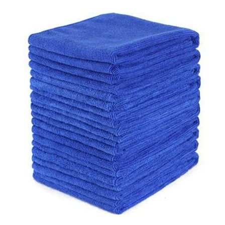 20pcs car towel-Blue