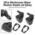 thumbnail image 2 of 2Pcs Windscreen Wiper Washer Nozzle Jet Spray For Jeep Grand Cherokee 2011-17 TG, 2 of 5