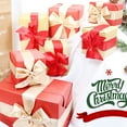 thumbnail image 3 of Decorations - Christmas Boxes with Lids Fake Presents Gift Boxes Presents Decors for Home Decor Red, 3 of 5