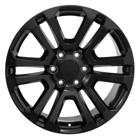 20" Rim Fits 99-21 GMC Sierra 1500 Satin Black Aluminum Wheel