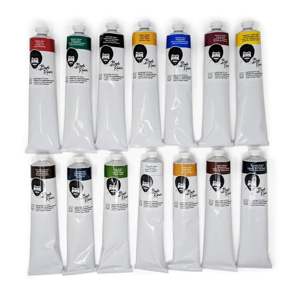 Set de Pinturas al Óleo Bob Ross Paisajes 14 tubos de 200 ml