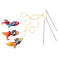 thumbnail image 1 of Multipet Goldfish Wand Cat Toy, 1 of 7