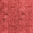 thumbnail image 1 of Ahgly Company Indoor Square Abstract Red Modern Area Rugs, 4' Square, 1 of 4