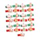 thumbnail image 3 of 25 fundas para tazas de café navideñas, adornos decorativos, marca promocional, suministros para fiestas navideñas, accesorios para chocolate e, 3 of 7