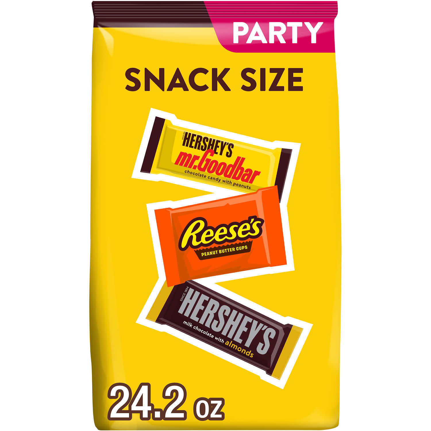 Hershey's & Reese's Snack Size Party Pack, 24.2 oz photo 1
