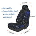 thumbnail image 3 of Daiia Physical Formulas Printed Car Seat Cover - Waterproof & Sweatproof - Universal Fit, Machine Washable, Non-Slip - Seat Protector for Car, Truck, SUV, Van (1 Pack), 3 of 5
