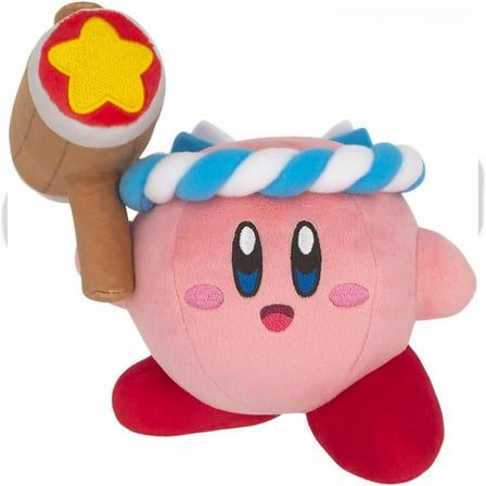 Little Buddy - Kirby's Dream Land - Kirby Hammer 5" Plush