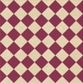 thumbnail image 1 of Ahgly Company Indoor Square Patterned Crimson Red Area Rugs, 7' Square, 1 of 6