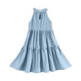 thumbnail image 6 of JUSLIO Girls Camisole Dress Sundress Casual Sleeveless Dresses Size 12, 6 of 6
