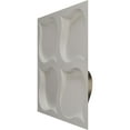 thumbnail image 4 of Ekena Millwork 19 5/8"W x 19 5/8"H Clover EnduraWall Decorative 3D Wall Panel, Universal Aged Metallic Weathered Steel (12-Pack for 32.04 Sq. Ft.), 4 of 6