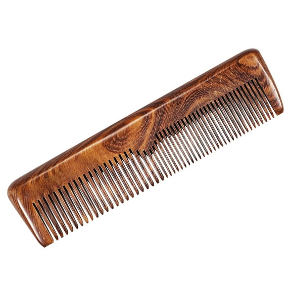 Tkrady Wide Tooth Wooden Comb Natural Wood Detangler For Wet Or Dry Hair Preventes Tangless & Static Styling & Detangling Tool For Straight Curly Wavy Thick Hair