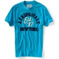 thumbnail image 1 of Aeropostale Hombres Est. Camiseta gráfica 87, azul, grande, 1 of 1