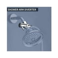 thumbnail image 3 of Desviador de grifo Válvula de ducha de 2 vías Desviador de latón Adaptador de ducha Desviador de ducha de mano Manguera de ducha Alcachofa de ducha Cromo pulido, 3 of 5