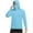 Sky Blue, variant on Besolor Fishing Shirts for Men Sun Protection Long Sleeve Hooded Sun Shirts with Mask UPF 50+ Hoodies for Outdoor