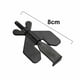 thumbnail image 4 of Cerradura de puerta antirrobo portátil de acero inoxidable Ehuebsd negro, 4 of 4