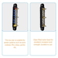 thumbnail image 2 of WHAMVOX 17 Pcs Power Distribution Block Electrical Power Distribution for RVs Black Zinc Alloy, 2 of 8
