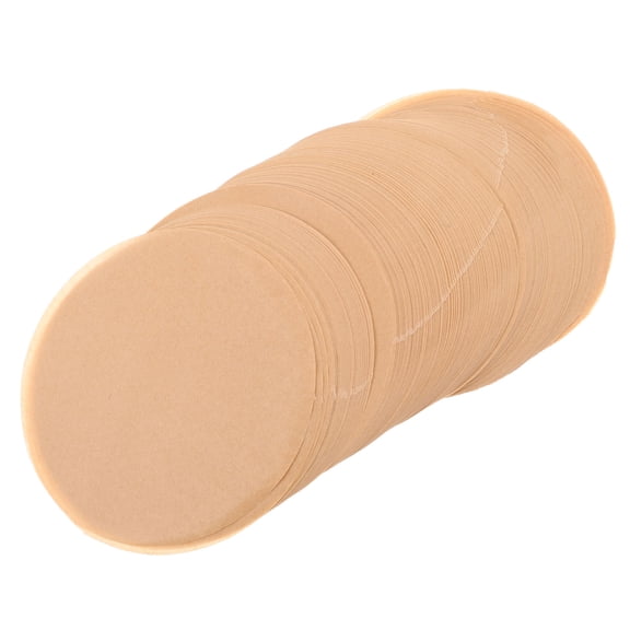 Luxshiny 500Pcs Cup Sealer Films Paper Protectors Light Brown for Coffee Tea Beverage Cups