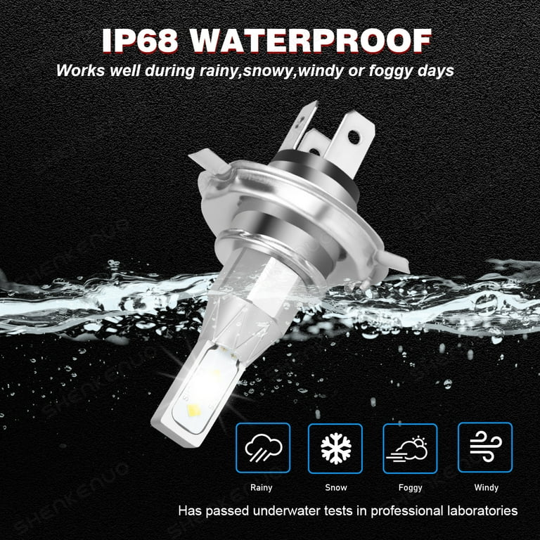 IHNZCB for Kawasaki Ninja ZX1000/B ZX1100 2X HS1 9003 H4 HB2