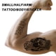 thumbnail image 4 of 12 hojas de tatuajes temporales para mujeres arte de cuerpo falso brazo boceto tatuaje pegatinas para niñas adultos belleza MFZFUKR CPB-CJZ2003-3, 4 of 5