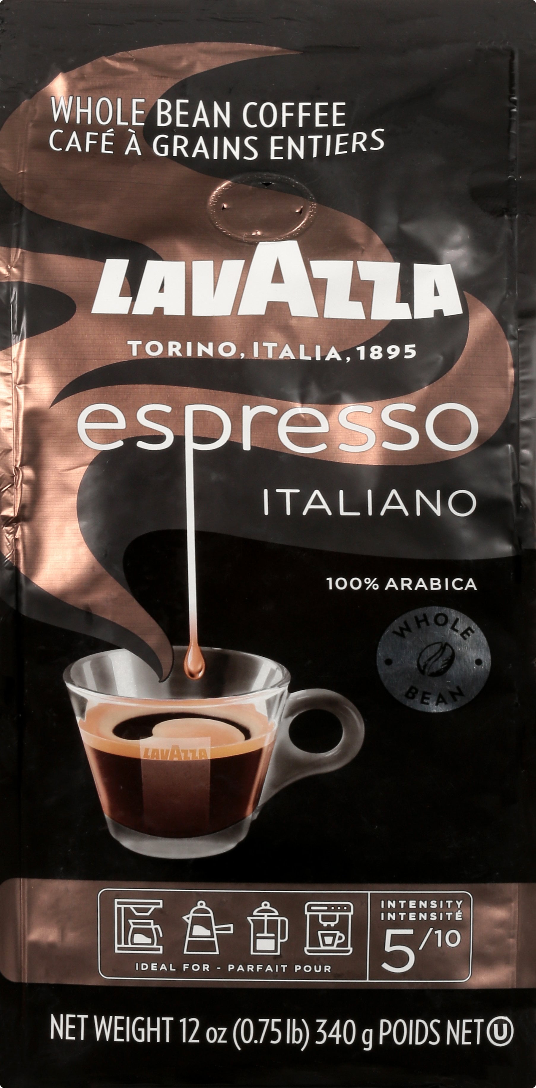  Lavazza Espresso Italiano Whole Bean Coffee Blend, Medium  Roast, 2.2 Pound Bag (Packaging May Vary) Premium Quality, Non GMO, 100%  Arabica, Rich bodied : Grocery & Gourmet Food