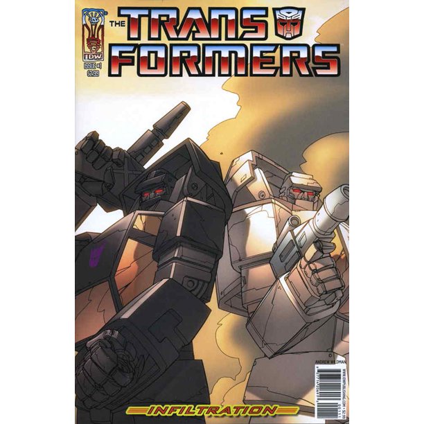 Transformers, The Infiltration 1 VF ; IDW Comic Book