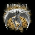 thumbnail image 2 of Women's Marvel: Moon Knight Jumping Into Action Graphic Tee Black Medium, 2 of 4