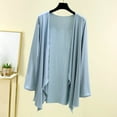 thumbnail image 2 of Mlzmgr Cardigans for Women Lightweigh Pajama Tops Night Wear Sleep Gown Soft Comfy Coats Solid Color, 2 of 5
