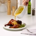 thumbnail image 2 of Kook Ceramic Gravy Boat, 14 oz, White, 2 of 5