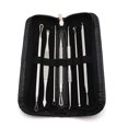 thumbnail image 1 of Ensemble de 7 Pcs d'Extracteur de Boutons et Comédons, Kit de Suppression de l'Acné pour, 1 of 7