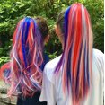 thumbnail image 6 of My Hair Popz Colorful Clip-in Hair Extensions for Kids - Rainbow Unicorn Hair Accessories for Girls, 6 of 6
