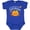Royal Blue, variant on Inktastic I'm Going to Be a Big Brother- Cute Halloween Pumpkin Boys Baby Bodysuit