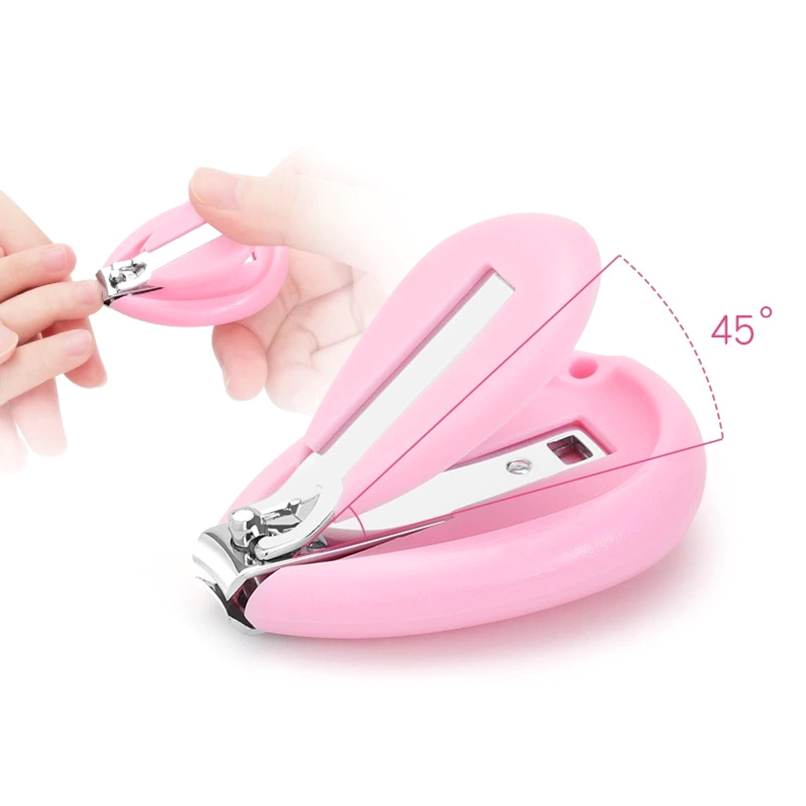 Unique Bargains Toenail Clippers For Thick Nails Stainless Steel Cultrate Nail  Clippers Toenail Clippers Kits 1 Pcs Pink : Target