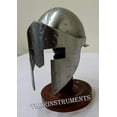 thumbnail image 3 of THOR INSTRUMENTS King Leonidas Medieval Mini Armor Helmet 300 Movie On Helmet Rustic Vintage Home Decor Gifts, 3 of 5